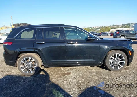 2023 Jeep Grand Cherokee Overland 4X4 из США, поврежденный, VIN 1C4RJHDG6PC613839